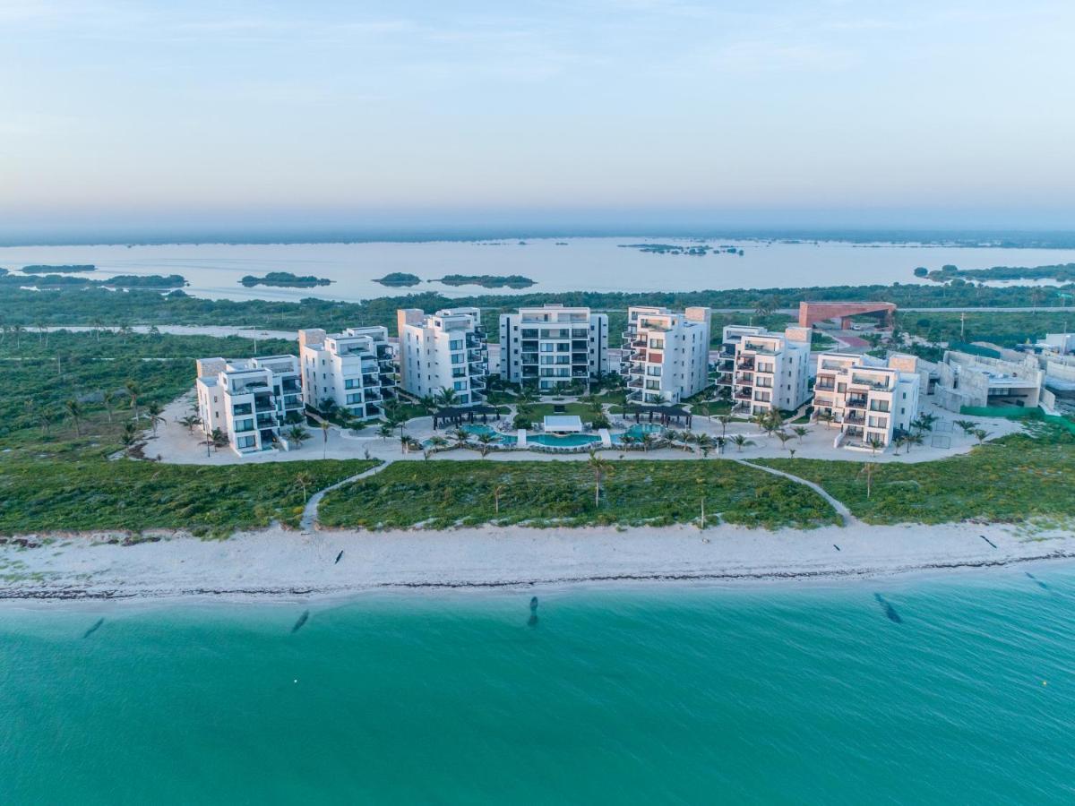 Ferienwohnung Playa, Selva, Cenotes, Ruinas, Marina Todo A 5 Km Telchac Puerto Exterior foto