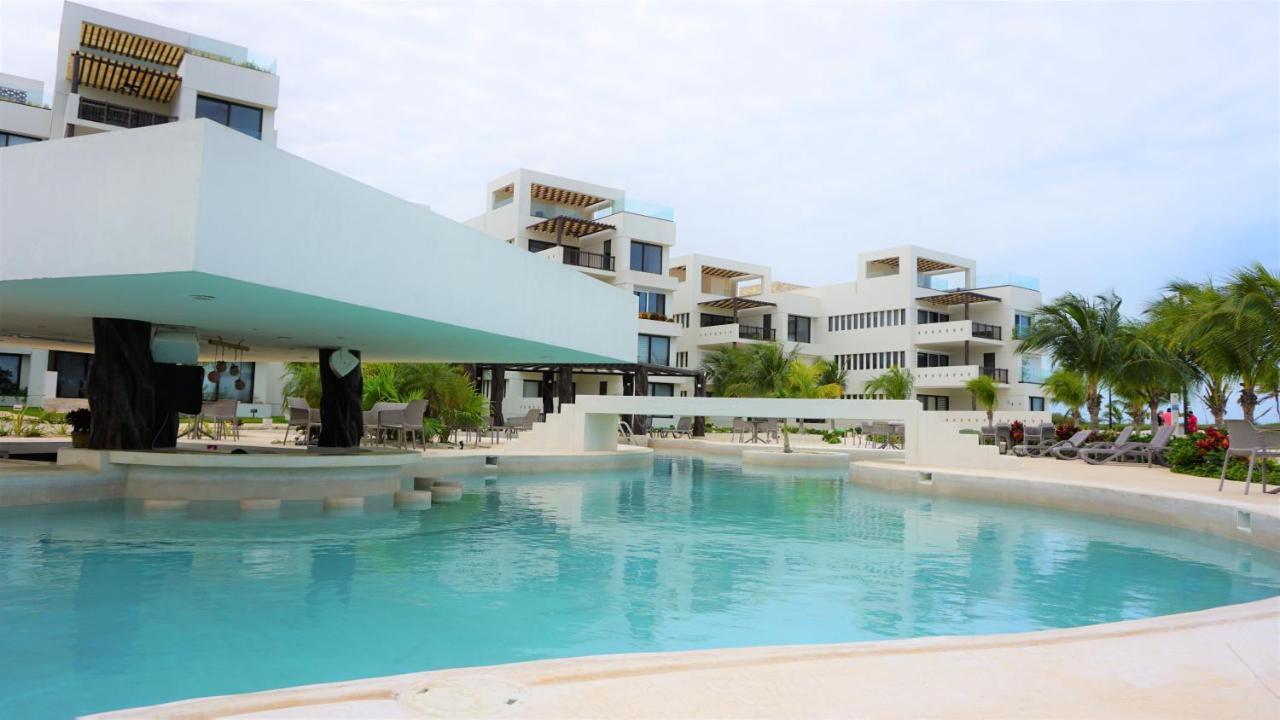 Ferienwohnung Playa, Selva, Cenotes, Ruinas, Marina Todo A 5 Km Telchac Puerto Exterior foto