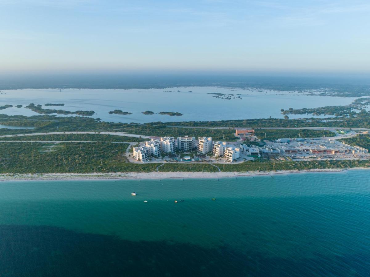 Ferienwohnung Playa, Selva, Cenotes, Ruinas, Marina Todo A 5 Km Telchac Puerto Exterior foto