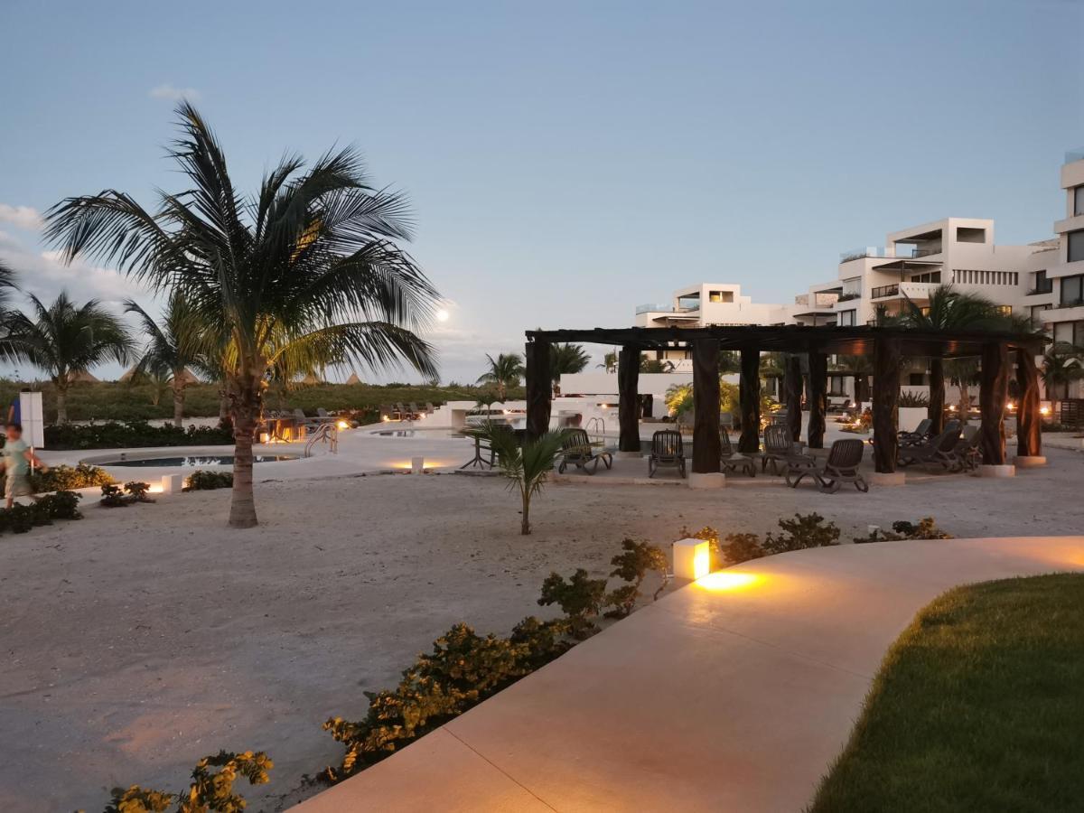 Ferienwohnung Playa, Selva, Cenotes, Ruinas, Marina Todo A 5 Km Telchac Puerto Exterior foto