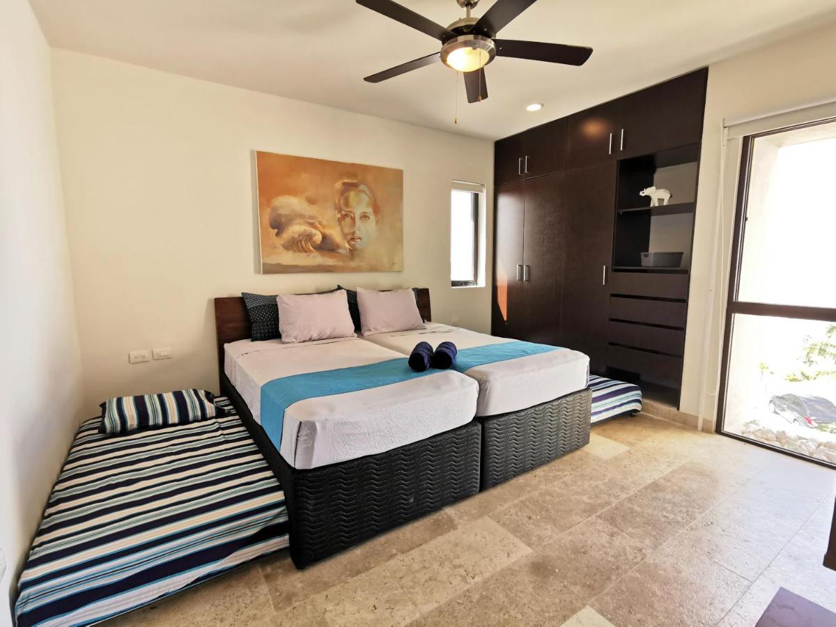 Ferienwohnung Playa, Selva, Cenotes, Ruinas, Marina Todo A 5 Km Telchac Puerto Exterior foto