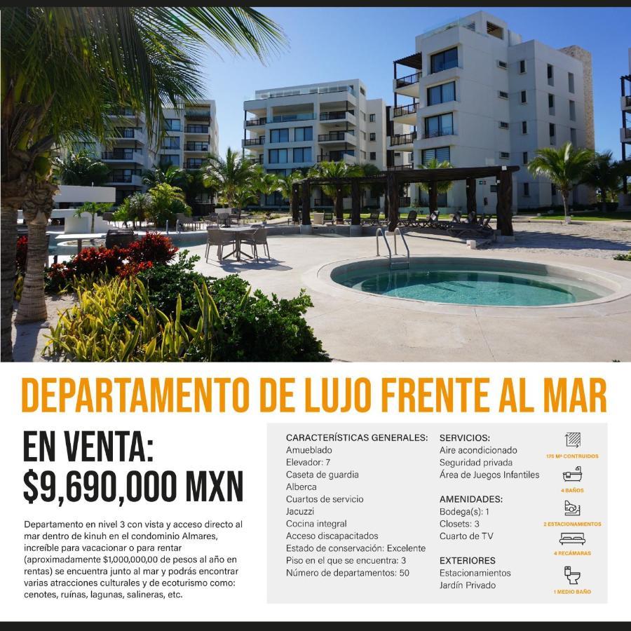 Ferienwohnung Playa, Selva, Cenotes, Ruinas, Marina Todo A 5 Km Telchac Puerto Exterior foto